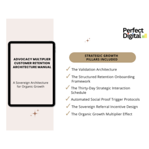 Customer Retention Architecture Manual digital product guide by Perfect Digital