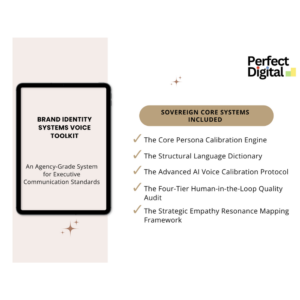 Brand Identity Systems Voice Toolkit digital product guide by Perfect Digital