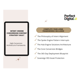 Conversion Content Strategy Vault digital product by Perfect Digital