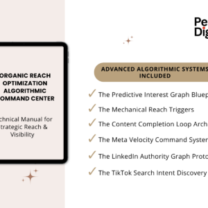 Organic Reach Optimization Algorithmic Command Center manual by Perfect Digital