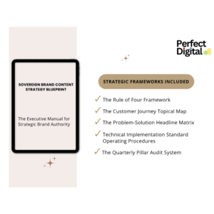 Sovereign Brand Content Strategy Blueprint manual by Perfect Digital
